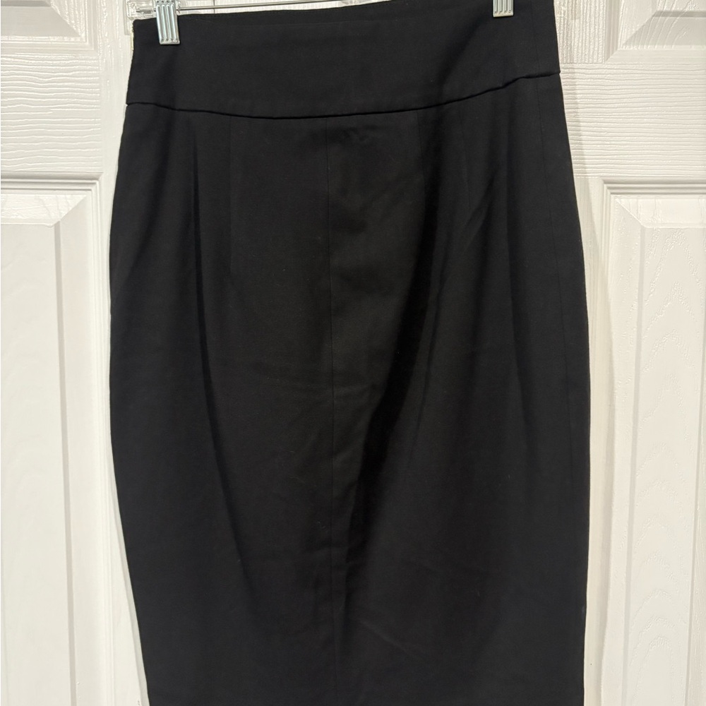 Express Classic Black Pencil Skirt